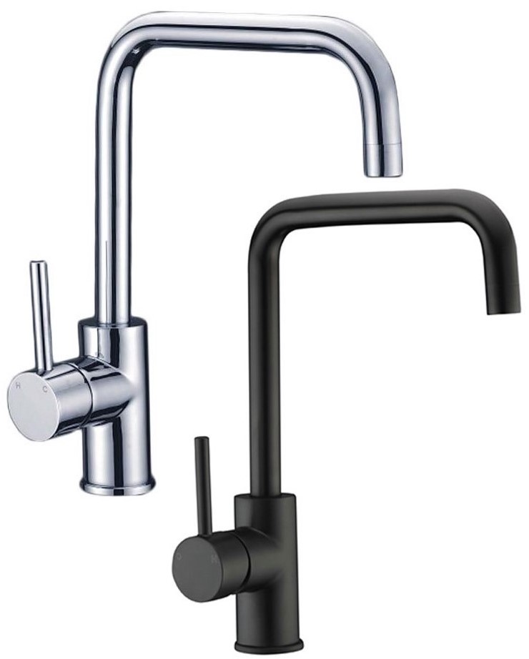 OTUS Square Gooseneck Sink Mixer PC1002